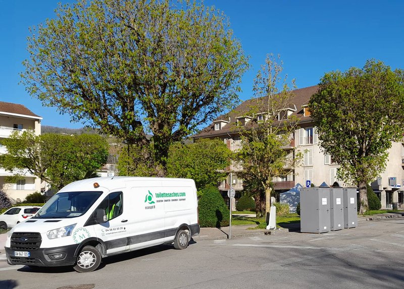 Ecosph'R : Vente, location et entretien de toilettes sèches — location sanitaires événementiels