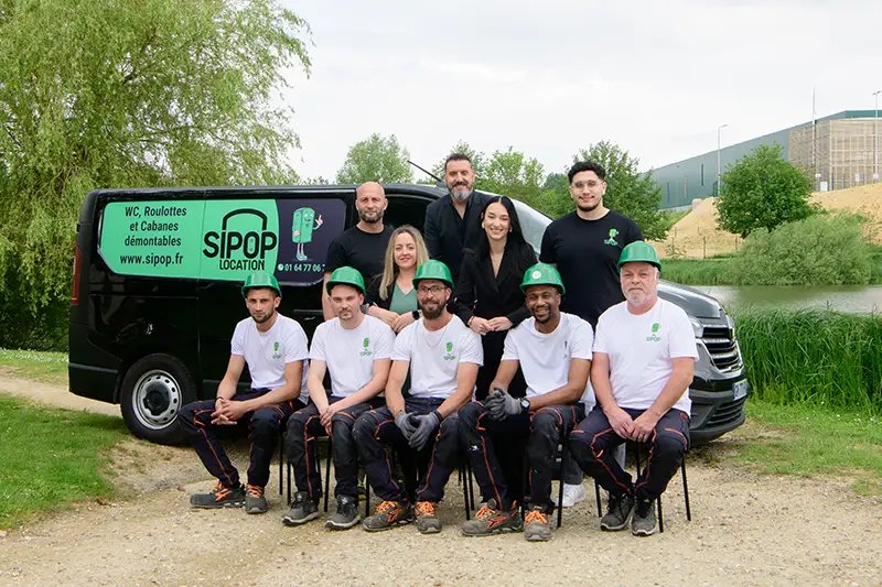 SIPOP Location — location sanitaires événementiels