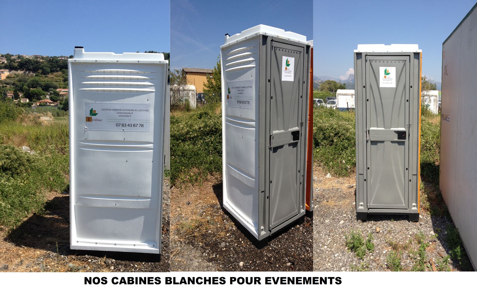 TOILAC — location de sanitaires Cagnes-sur-Mer